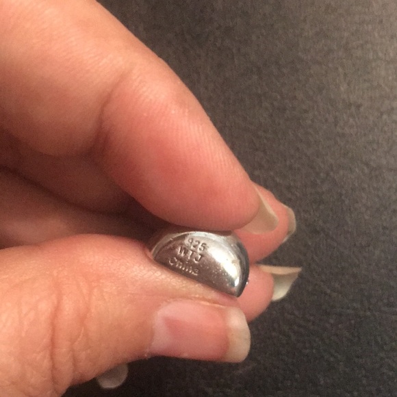 .925 HERSHEY KISS 😘 STERLING SILVER DIAMOND 💎 PENDANT - Picture 3 of 5